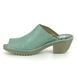Fly London Slide Sandals - Jade green - P500978 WONY