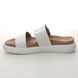 Gabor Slide Sandals - White patent - 43.755.21 ACADIA