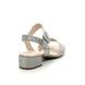 Gabor Heeled Sandals - Silver metallic - 21.702.63 ADAPT