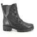 Gabor Biker Boots - Black Leather - 31.716.27 BANTER