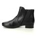 Gabor Heeled Boots - Black leather - 32.714.27 BOLAN WIDE BRECK