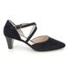 Gabor Court Shoes - Navy suede - 01.363.16 CALLOW