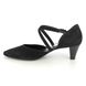 Gabor Court Shoes - Black suede - 01.363.17 CALLOW