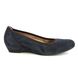 Gabor Wedge Shoes - Navy Suede - 02.690.46 CHESTER
