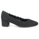 Gabor Heeled Shoes - Black suede - 52.141.47 DENT