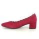 Gabor Heeled Shoes - Red suede - 52.141.48 DENT