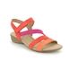 Gabor Comfortable Sandals - Orange multi - 44.551.14 EARL