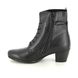 Gabor Heeled Boots - Black leather - 35.521.27 EASTON LACE NATIONAL