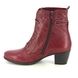 Gabor Heeled Boots - Red leather - 35.521.55 EASTON LACE NATIONAL