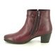 Gabor Heeled Boots - Red leather - 35.522.25 ELA