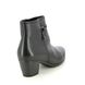 Gabor Heeled Boots - Black leather - 35.522.27 ELA