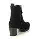 Gabor Heeled Boots - Black nubuck - 32.073.47 ELISE