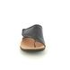 Gabor Toe Post Sandals - Black leather - 83.708.27 ENJOYMENT