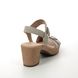 Gabor Wedge Sandals - Light Taupe suede - 24.764.14 FANTASTICA