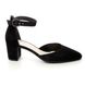 Gabor Court Shoes - Black suede - 21.340.17 GALA