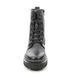 Gabor Biker Boots - Black leather - 71.721.21 GENOA