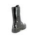 Gabor Biker Boots - Black patent - 91.723.97 GHENT MID CALF