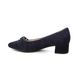 Gabor Court Shoes - Navy Suede - 21.441.16 HARDING