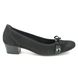 Gabor Heeled Shoes - Black suede - 52.205.87 HAYLEY