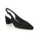 Gabor Slingback Shoes - Black Suede - 41.540.17 HELMSDALE