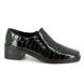 Gabor Comfort Slip On Shoes - Black croc - 04.443.97 HERTHA DOTS