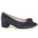 Gabor Court Shoes - Navy Suede - 31.444.16 HOOTY  HARDING