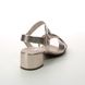 Gabor Heeled Sandals - Metallic - 22.913.82 JAMMA