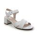 Gabor Heeled Sandals - WHITE LEATHER - 42.913.50 JAMMA