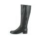 Gabor Knee-high Boots - Black leather - 31.641.57 KALMER ASTORIA ADJUSTABLE CALF