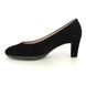 Gabor Court Shoes - Black Suede - 31.280.17 KASI FIGAROSOFT