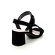 Gabor Heeled Sandals - Black suede - 21.710.17 KOOKY