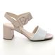Gabor Heeled Sandals - White Light Pink - 21.710.90 KOOKY