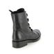 Gabor Lace Up Boots - Black leather - 71.796.27 LADY BUTTON