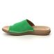 Gabor Toe Post Sandals - Green Suede - 23.700.11 LANZAROTE