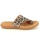Gabor Toe Post Sandals - Leopard print - 43.700.42 LANZAROTE