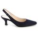 Gabor Slingback Shoes - Navy suede - 21.510.16 LINDY  KITTEN