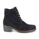 Gabor Lace Up Boots - Navy Suede - 94.661.16 MENA SOUL
