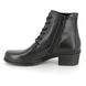 Gabor Lace Up Boots - Black leather - 94.661.27 MENA SOUL