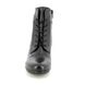 Gabor Heeled Boots - Black leather - 95.644.27 NATIONAL LACE