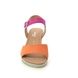 Gabor Wedge Sandals - Pink multi - 22.042.69 NIEVE