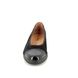 Gabor Comfort Slip On Shoes - Black patent - 06.402.87 PETUNIA