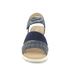 Gabor Wedge Sandals - Navy - 45.752.36 POET