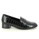 Gabor Loafers - Black croc - 35.280.97 RIGHT PENNY