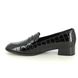 Gabor Loafers - Black croc - 35.280.97 RIGHT PENNY
