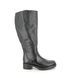 Gabor Knee-high Boots - Black leather - 92.788.57 SADBERGE EXTRA WIDE CALF