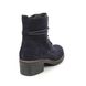 Gabor Lace Up Boots - Navy suede - 74.660.16 SOUL