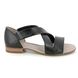 Gabor Flat Sandals - Black leather - 22.761.27 SWEETLY PROMISE