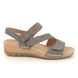 Gabor Comfortable Sandals - Taupe nubuck - 43.734.13 TOBIN