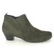 Gabor Ankle Boots - Green Suede - 35.633.11 TRUDY