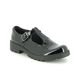 Geox Girls School Shoes - Black patent - J8420E/C9999 CASEY T BAR